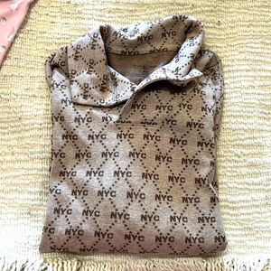 All Access NYC Logo Jacquard Sweatshirt